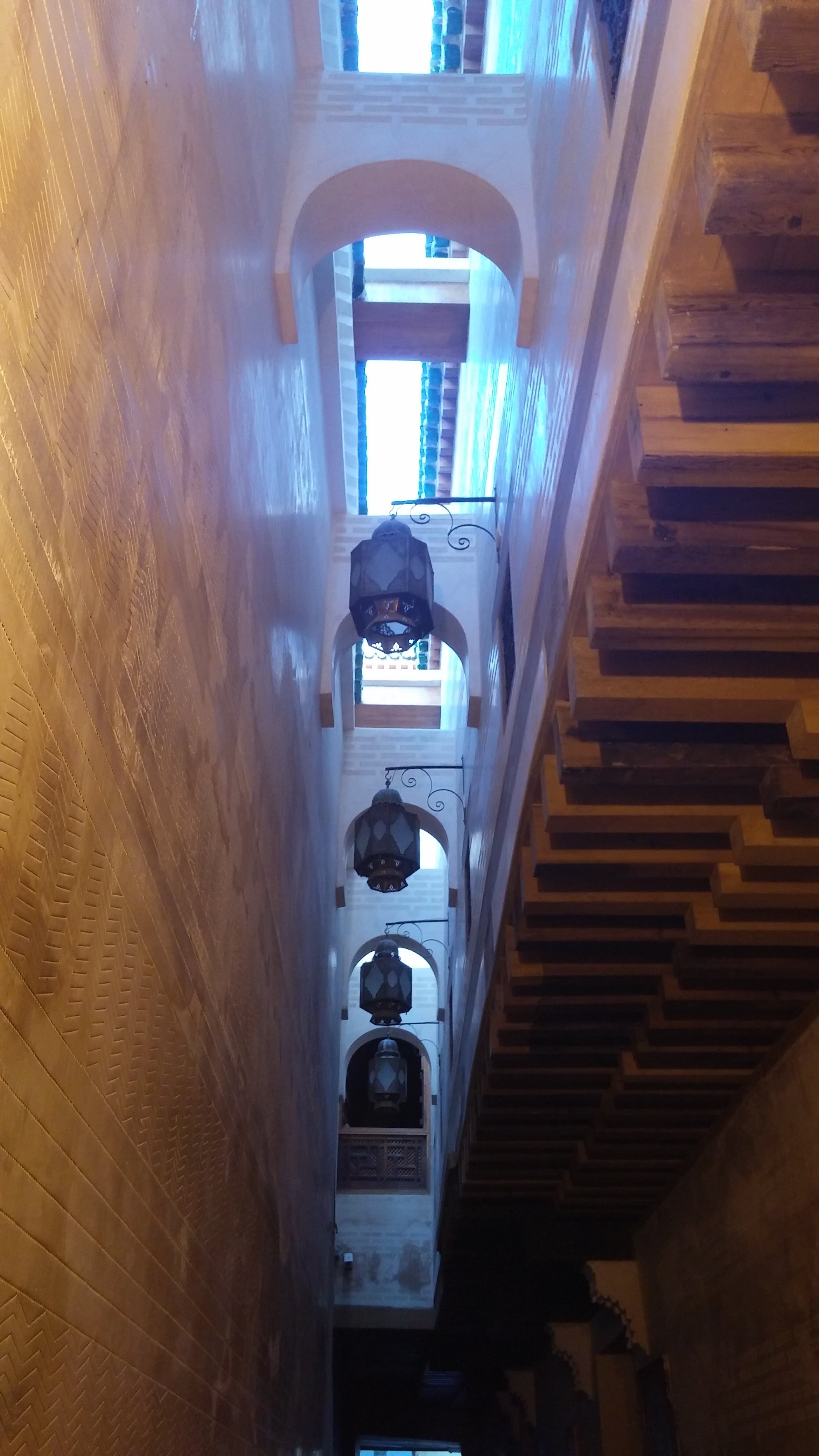 Alley in the Fez Old City (Medina)